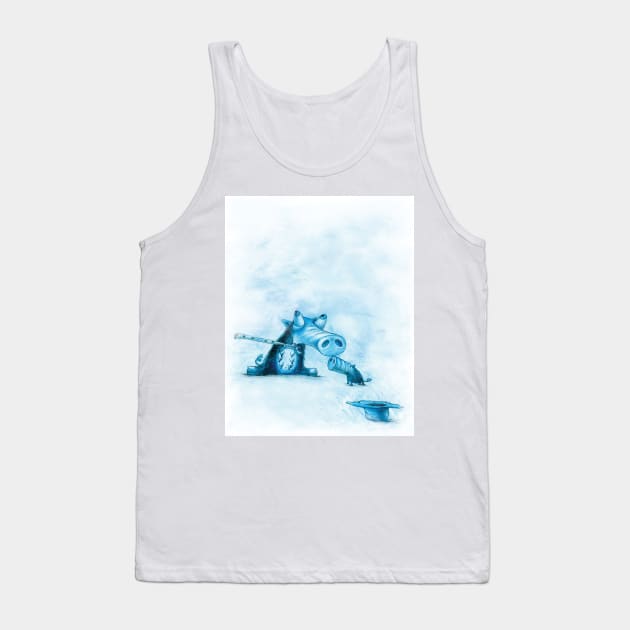pigs Tank Top by bluefoxy